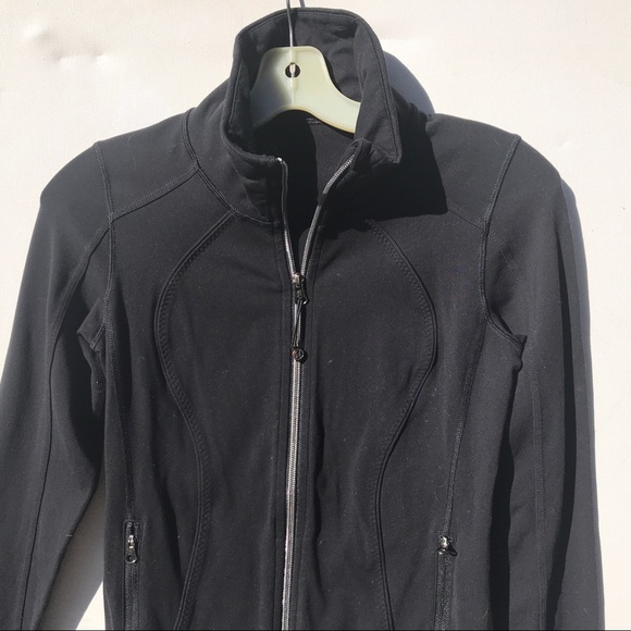 LULULEMON Black Contempo JACKET 6 8 full zip coat - Picture 4 of 4